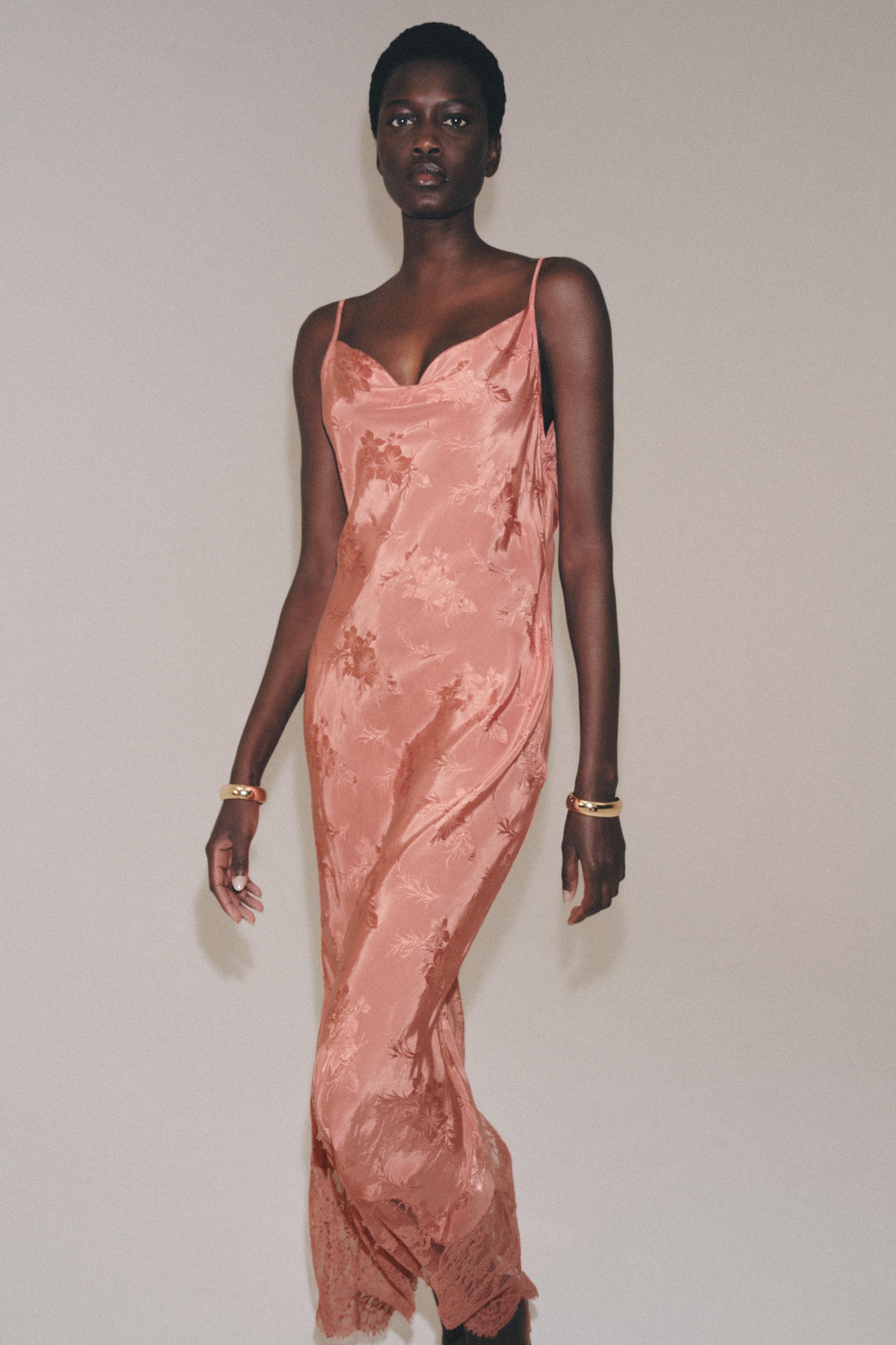 ZW COLLECTION LACE JACQUARD DRESS